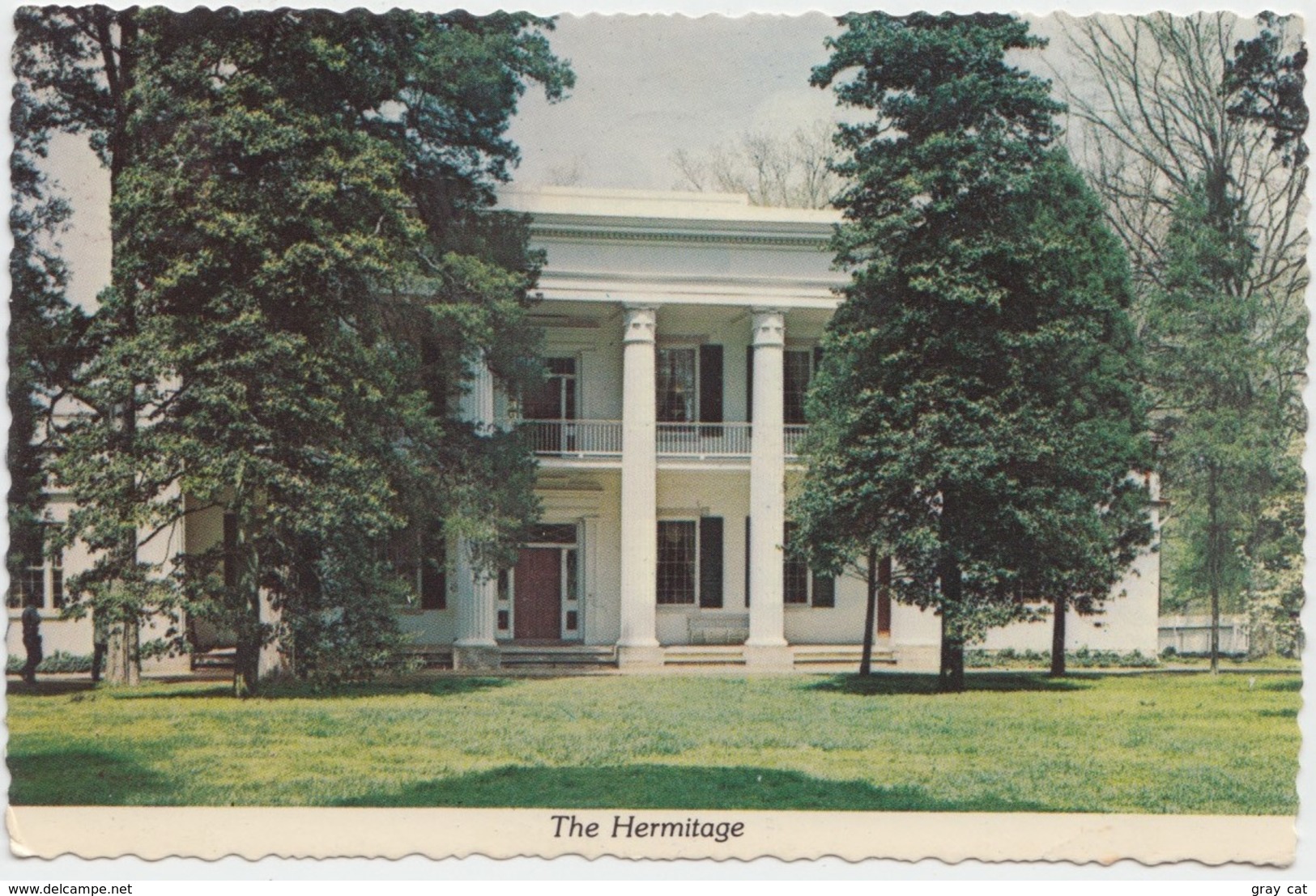 The Hermitage, Andrew Jackson Home, Tennessee, 1977 Used Postcard [20970] - Nashville