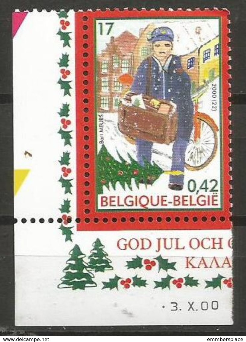 Belgium - 2000 Christmas MNH **    Sc 1835 - Unused Stamps