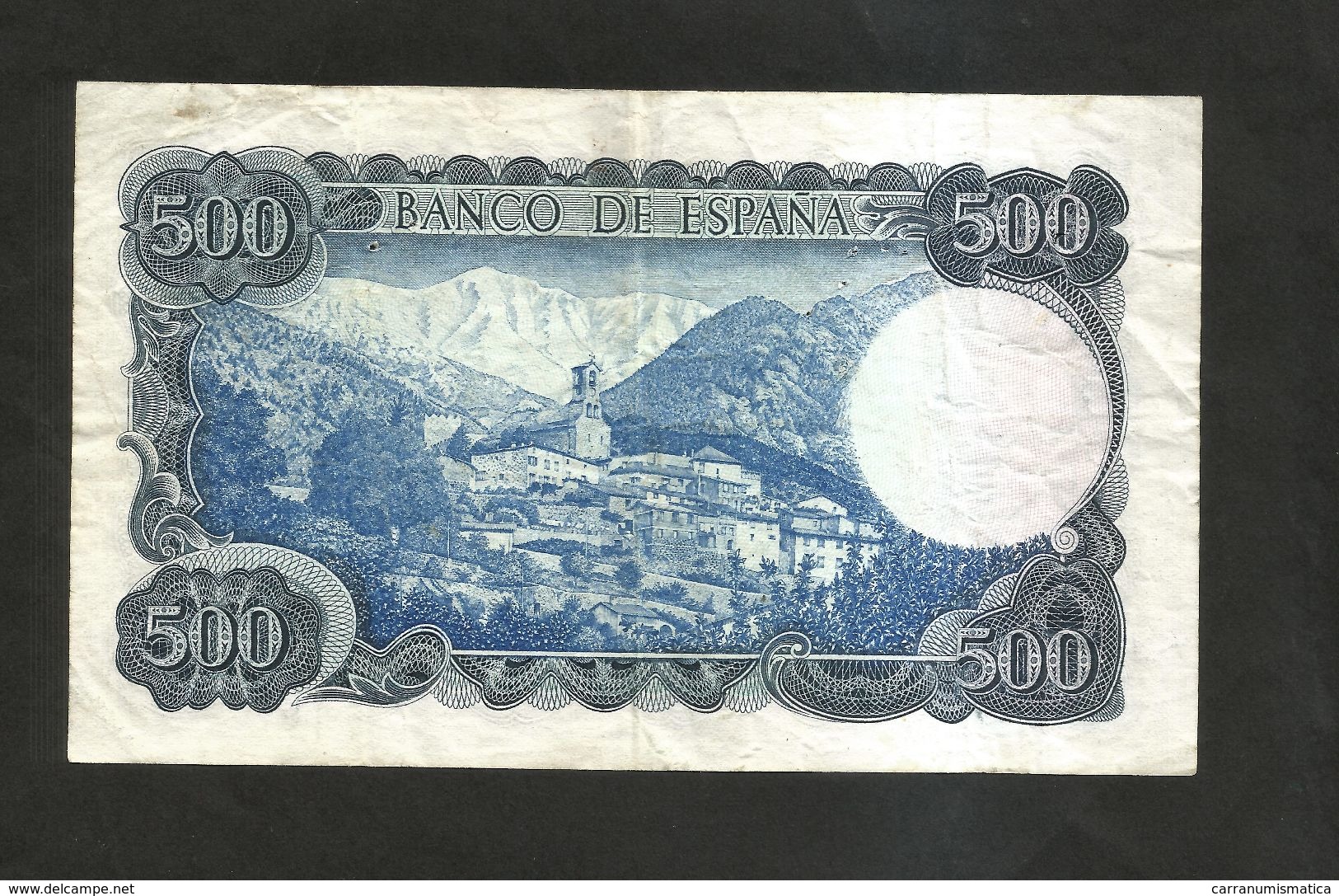 ESPANA / SPAIN / SPAGNA - El BANCO De ESPANA - 500 PESETAS (1971) - J. VERDAGUER - 500 Pesetas