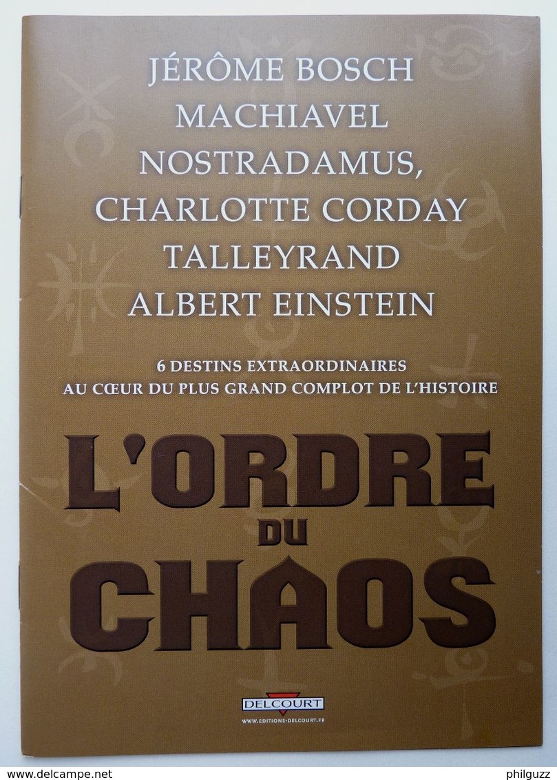 DOSSIER DE PRESSE PREWIEV L'ORDRE DU CHAOS ROCCO DELCOURT 2011 (2) - Dossiers De Presse