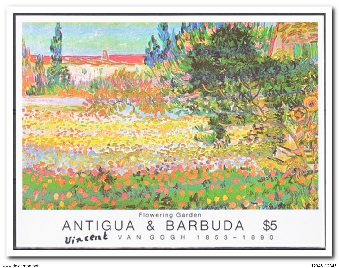 Antigua & Barbuda 1991, Postfris MNH, Flowers, Gardens - Antigua En Barbuda (1981-...)