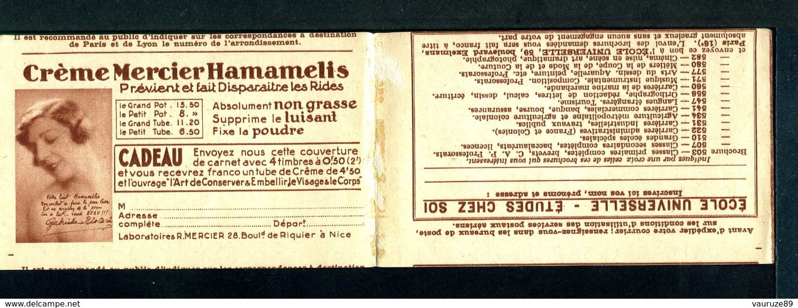 Carnet Semeuse 50c N°199 - Couverture Vide -  Série 224-C - Nombreux Thèmes. - Autres & Non Classés