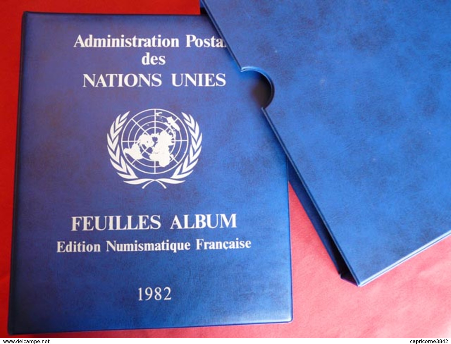 Album De L'Administration Postale Des Nations Unies - Mars 1982 à Janvier 1983 - Collections (with Albums)