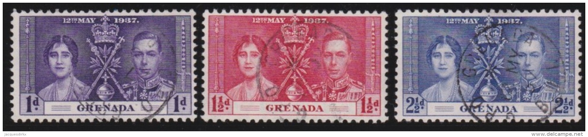 Grenada        .   SG   .     149/151           .   O   .      Cancelled   .   /   .   Gebruikt - Grenada (...-1974)