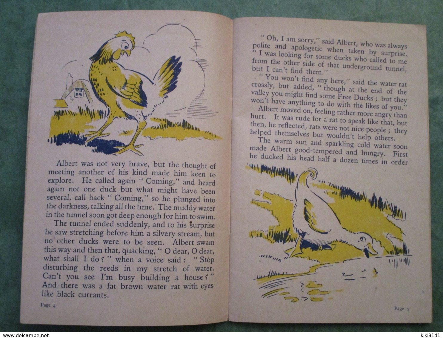 "ALBERT" The DUCK - By Brian Fairfax Lucy - Illustrated By P. Padden (48 Pages Illustrées) - Libros Ilustrados