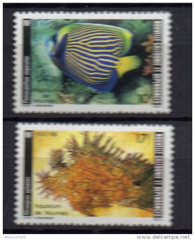 NOUVELLE-CALEDONIE ( POSTE ) : Y&amp;T N°  512/513  TIMBRES  NEUFS  SANS  TRACE  DE  CHARNIERE , A  VOIR . - Unused Stamps