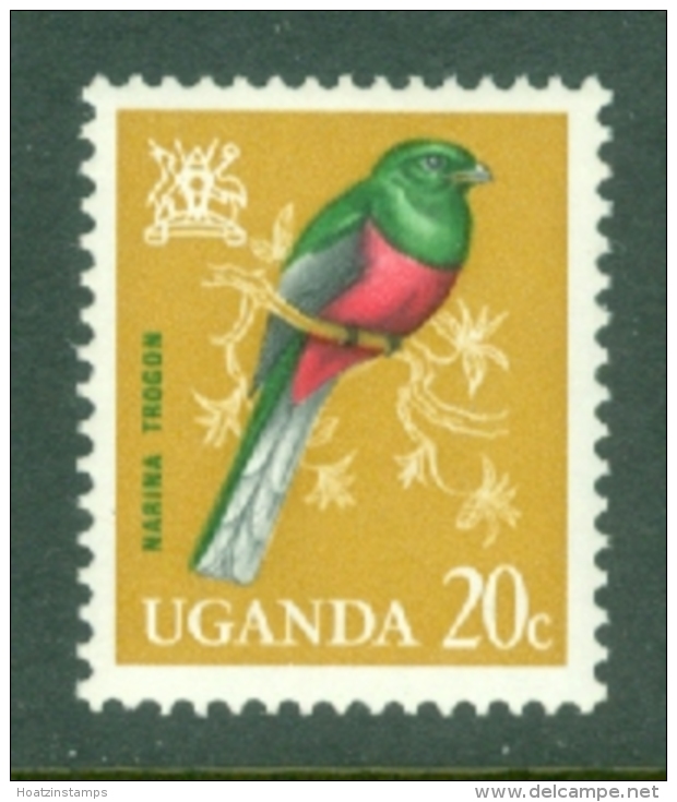 Uganda: 1965   Birds   SG116    20c    MH - Uganda (1962-...)