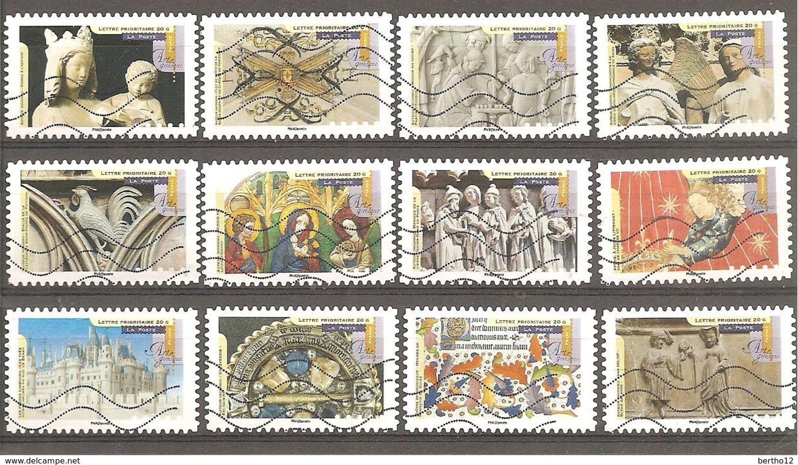 Année 2013 - Timbres Autoadhésifs Oblitérés En Série Complète : N° 877 à 888 - Other & Unclassified