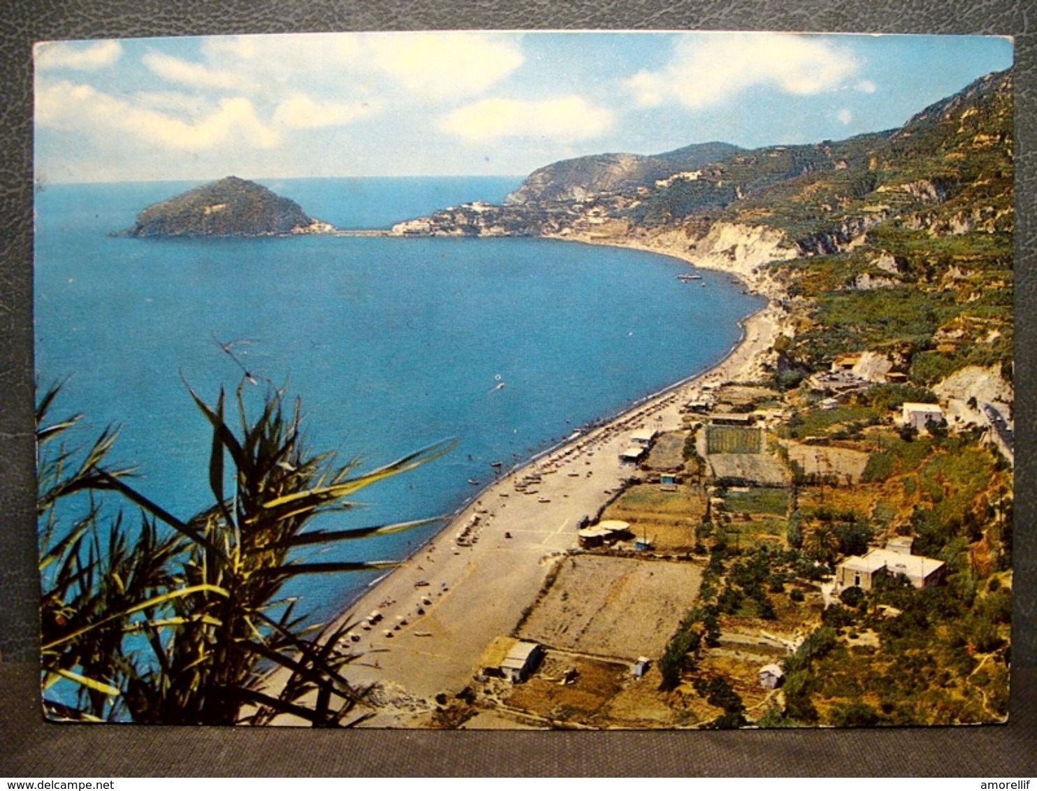 (FG.R75) SANT'ANGELO D'ISCHIA - SPIAGGIA DEI MARONTI (NAPOLI, ISOLA D'ISCHIA) VIAGGIATA 1967 - Napoli (Naples)