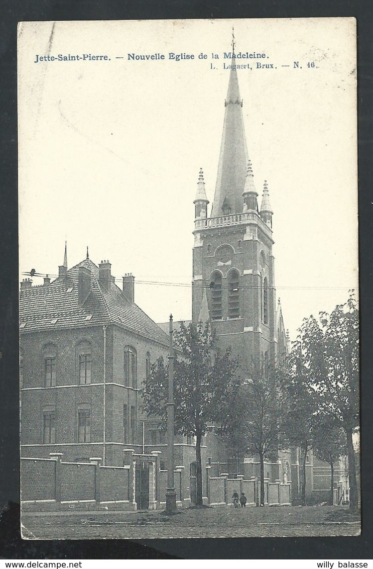 +++ CPA - JETTE ST PIERRE - Nouvelle Eglise De La Madeleine   // - Jette