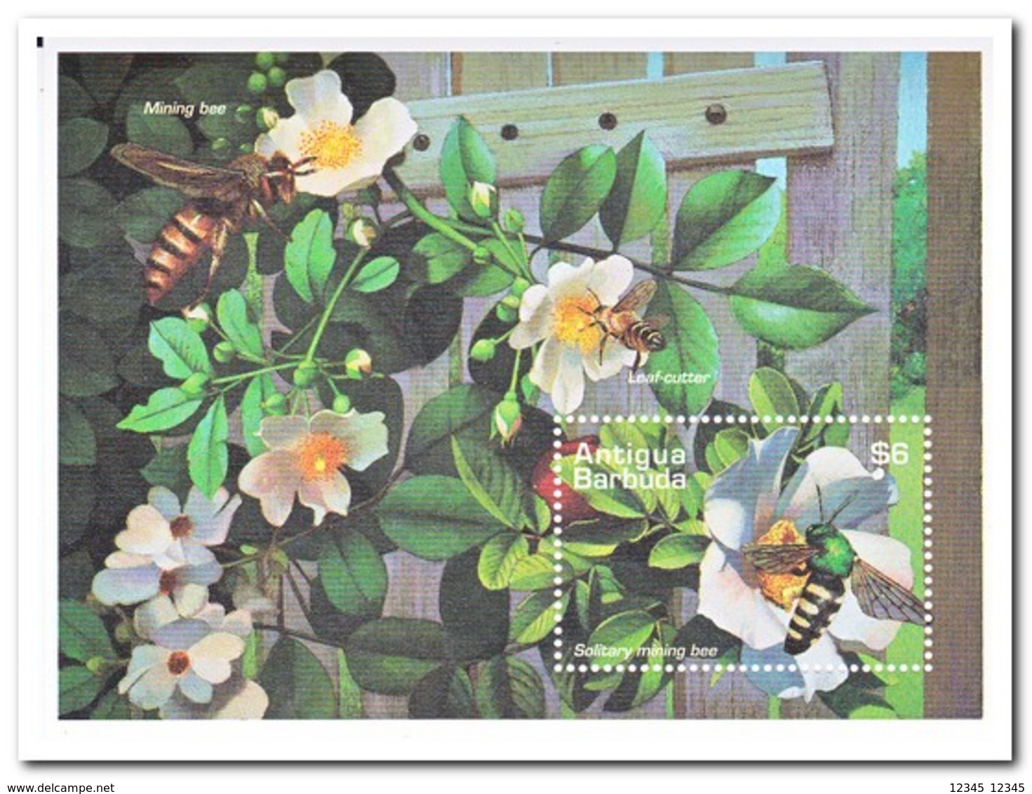 Antigua & Barbuda 1995, Postfris MNH, Flowers - Antigua En Barbuda (1981-...)