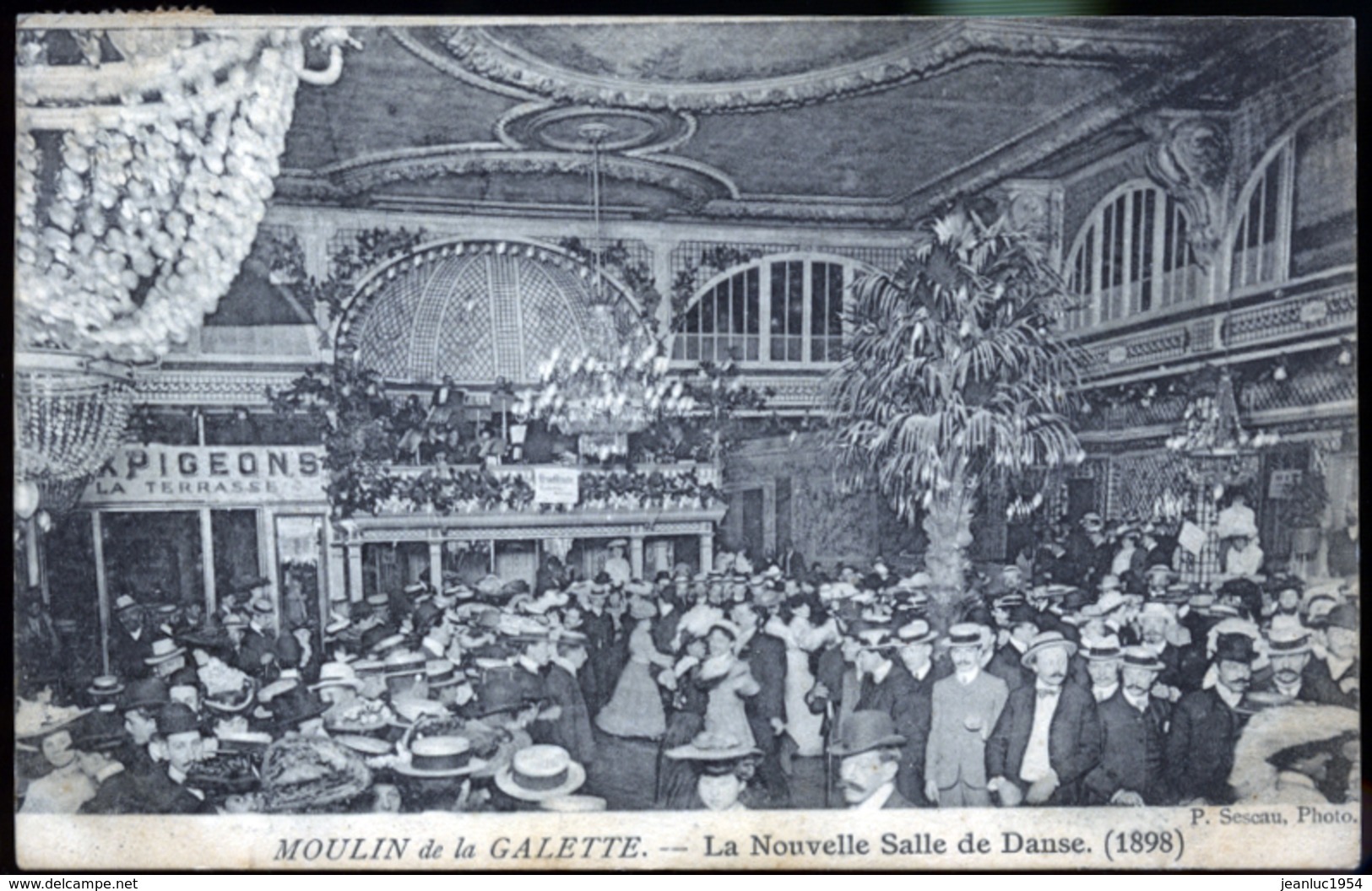 PARIS MOULIN DE LA GALETTE NOUVELLE SALLE 1998          DDDD - Cafés, Hôtels, Restaurants