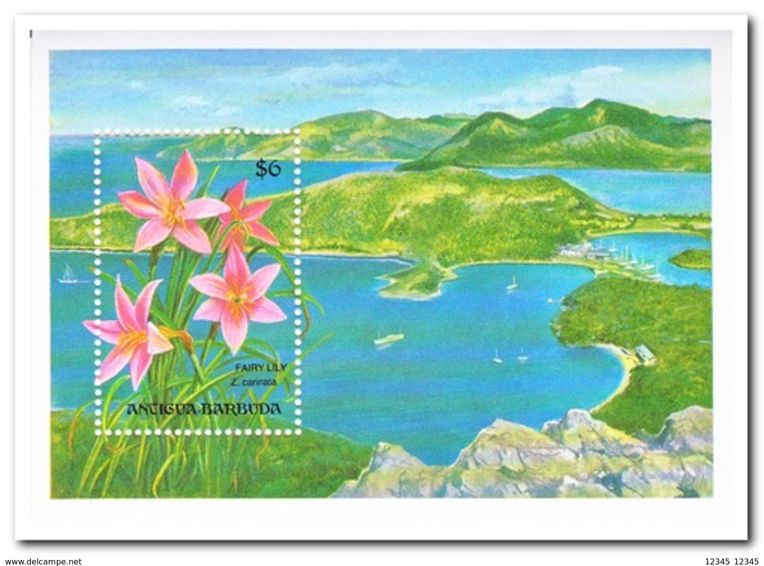 Antigua & Barbuda 1993, Postfris MNH, Flowers - Antigua E Barbuda (1981-...)