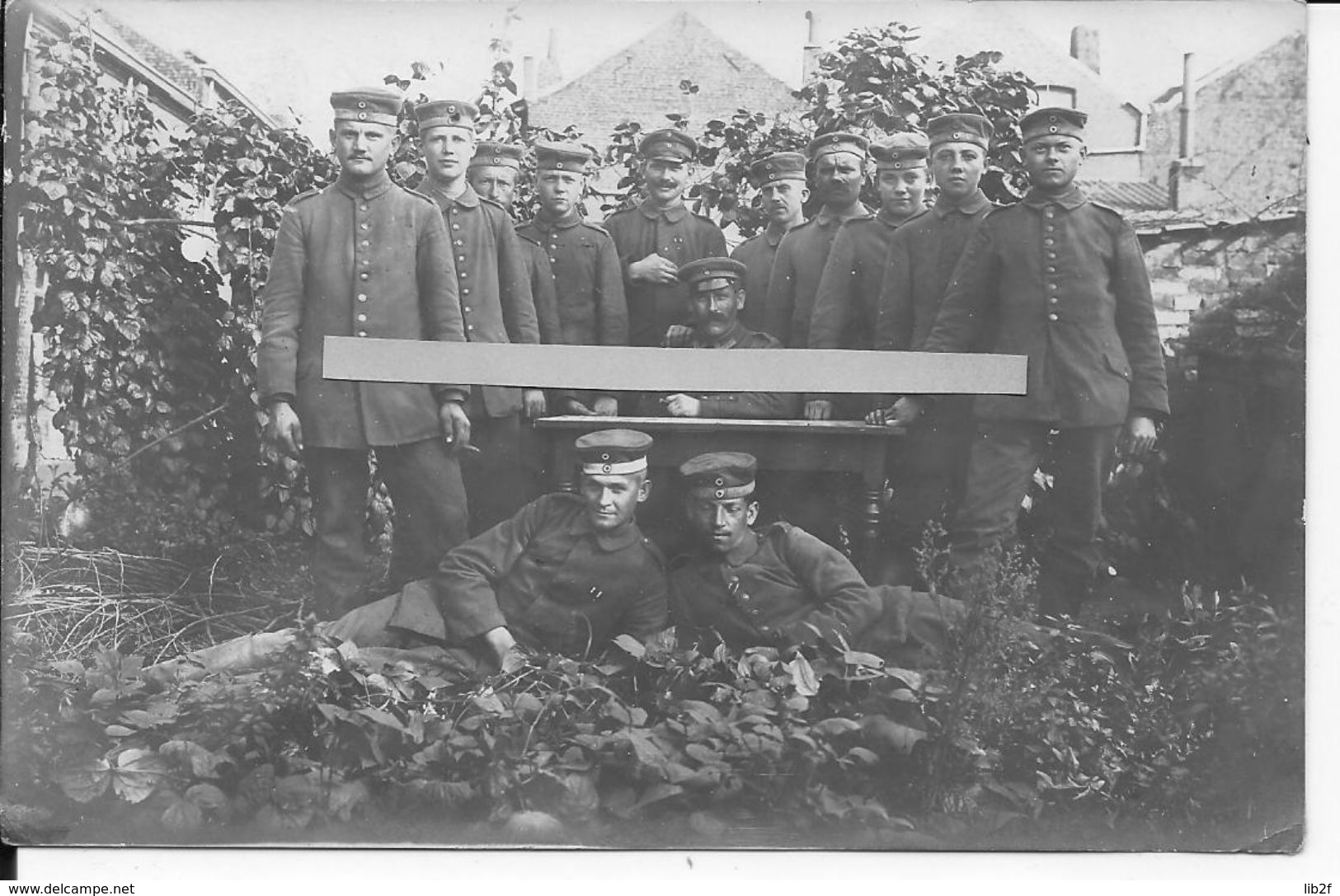 23/07/1917 Soldats Allemands I.R 98 33 Inf.Div. Dans Le Secteur De Vauquois Boureuilles 1 Carte Photo Ww1 1914-1918 1wk - War, Military