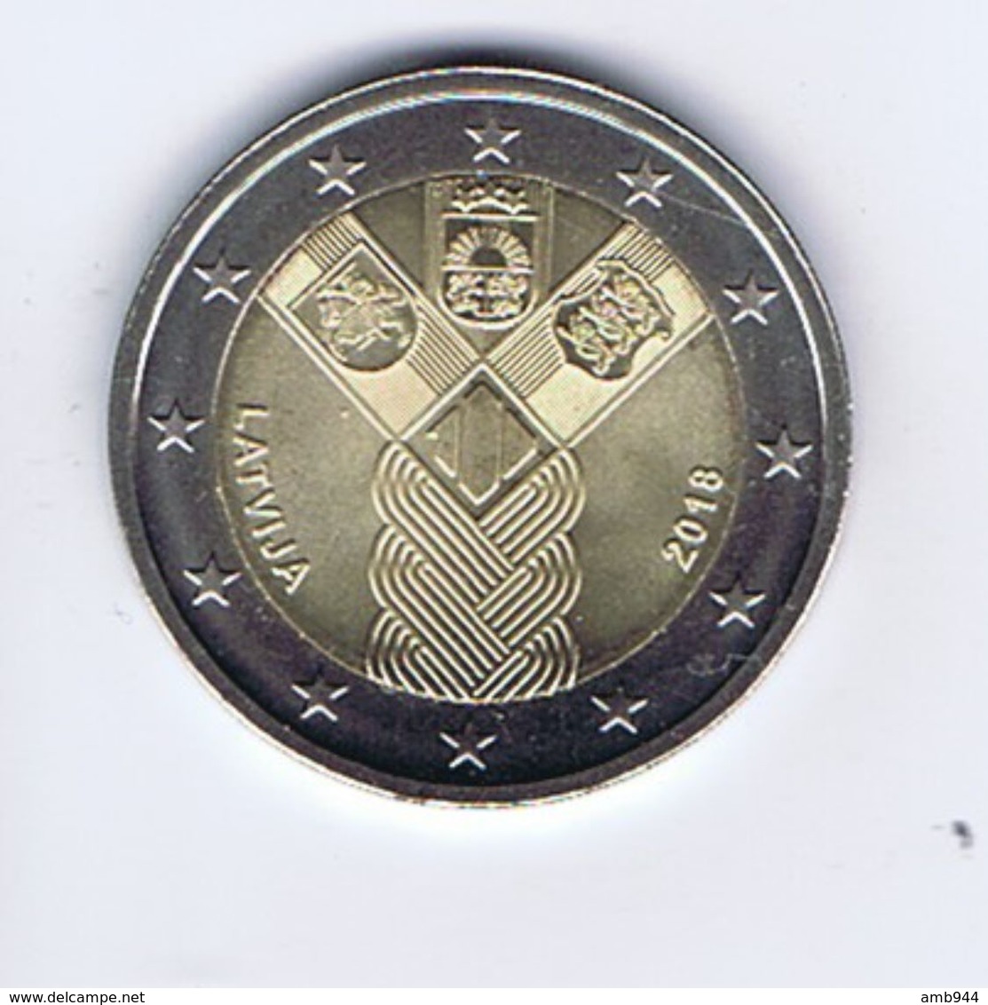 Lettonia - 2 Euro Commemorativo 2018 - 100° Anniversario Dell' Indipendenza - Lettonia