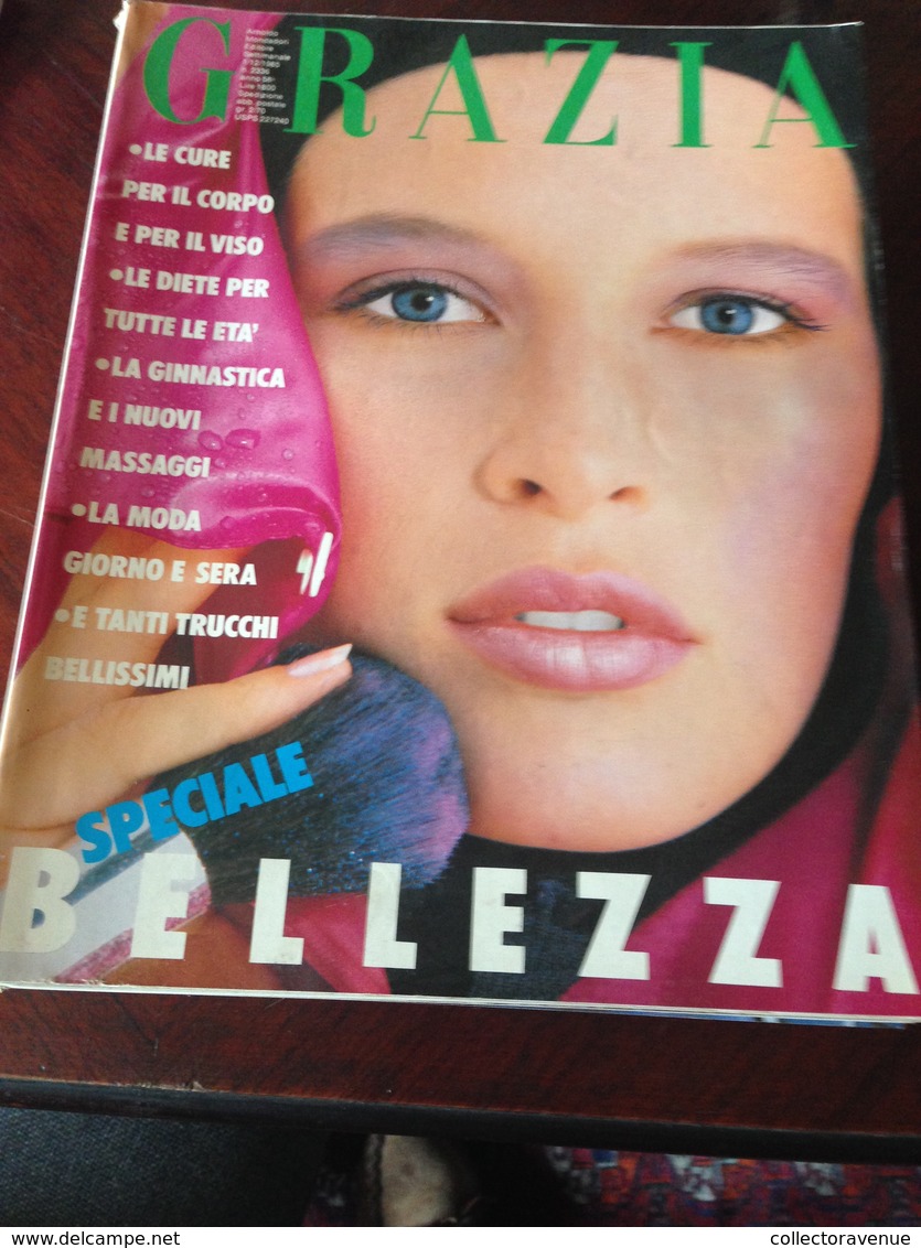 GRAZIA 1 Dicembre 1985 N.2336  Rivista Magazine Speciale Bellezza - Non Classificati