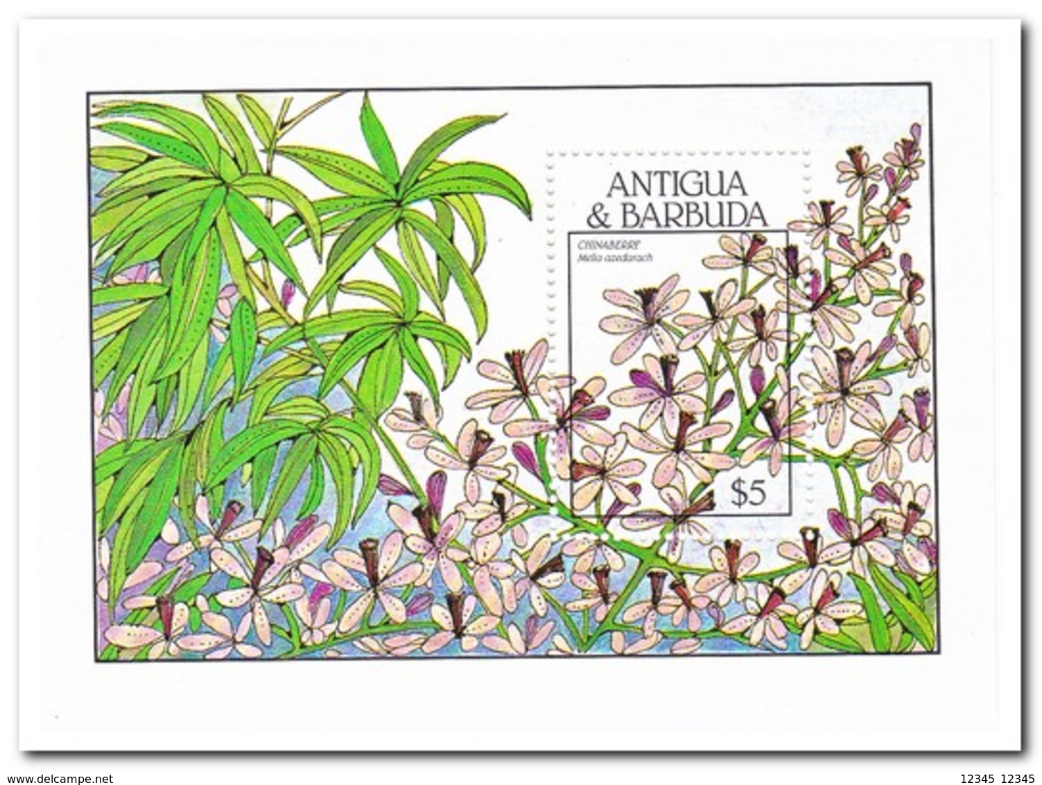 Antigua & Barbuda 1988, Postfris MNH, Flowers - Antigua En Barbuda (1981-...)