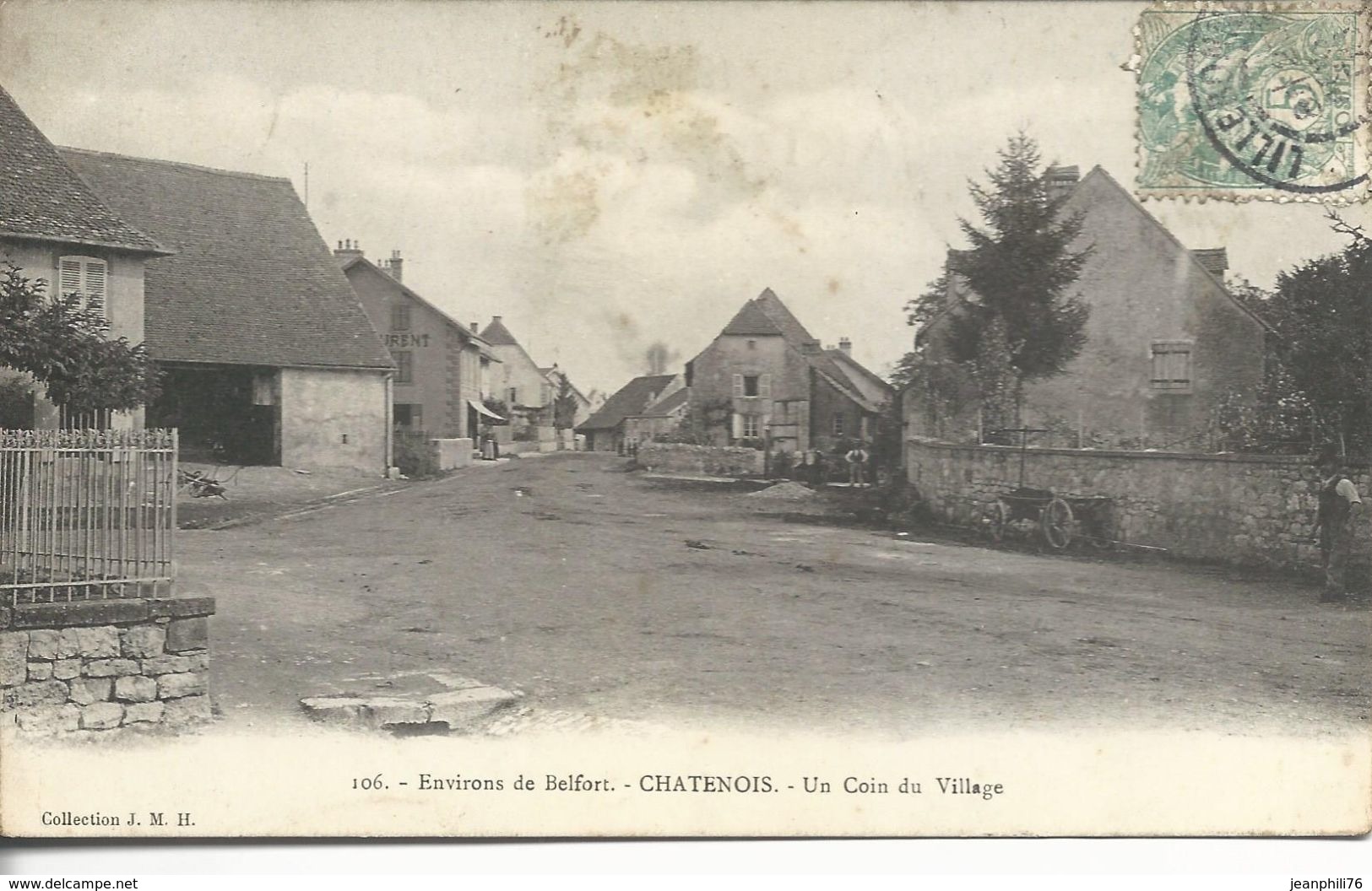 Chatenois Env De Belfort Un Coin Du Village - Châtenois-les-Forges