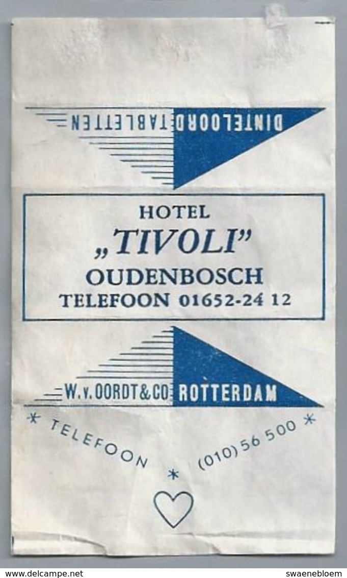 Suikerwikkel - Oudenbosch. Hotel - TIVOLI -.  Zucker. Sugar. Sucre. Suiker. - Suiker