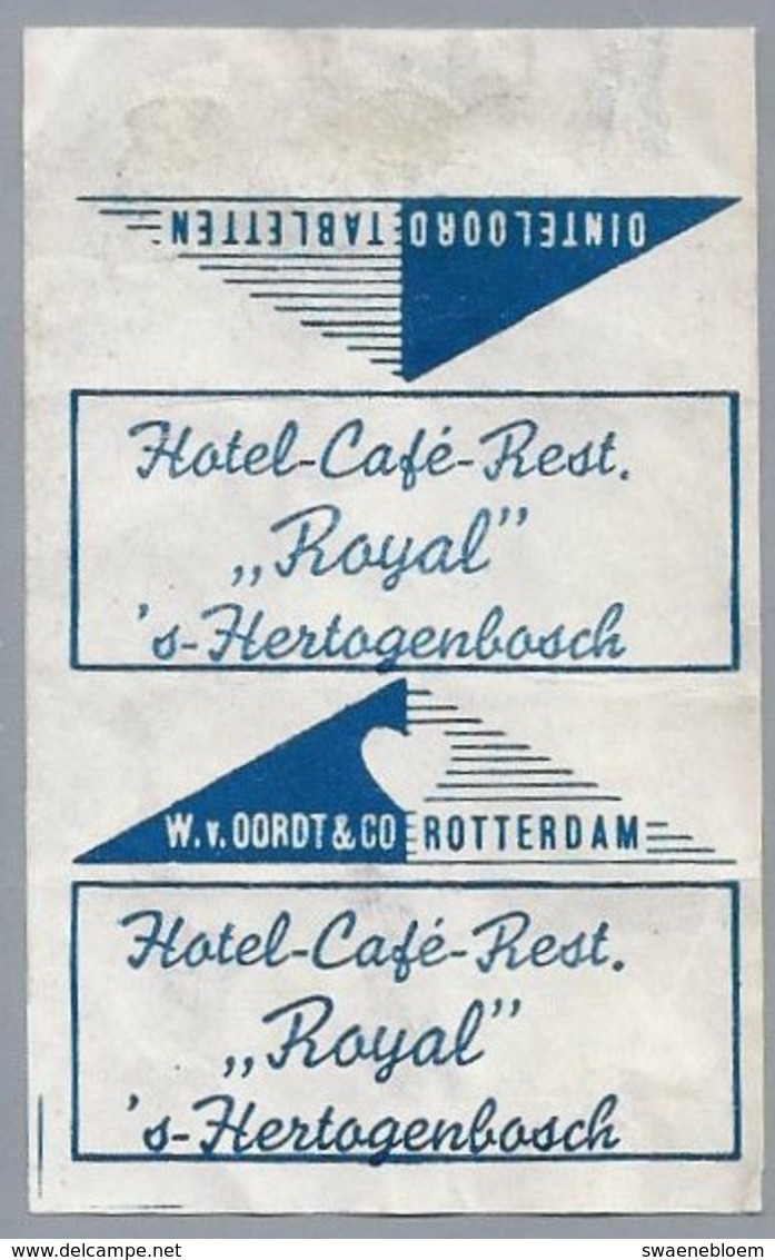 Suikerwikkel - 's-Hertogenbosch. Hotel-Café-Restaurant - Royal -. Den Bosch. Zucker. Sugar. Sucre. Suiker. - Suiker