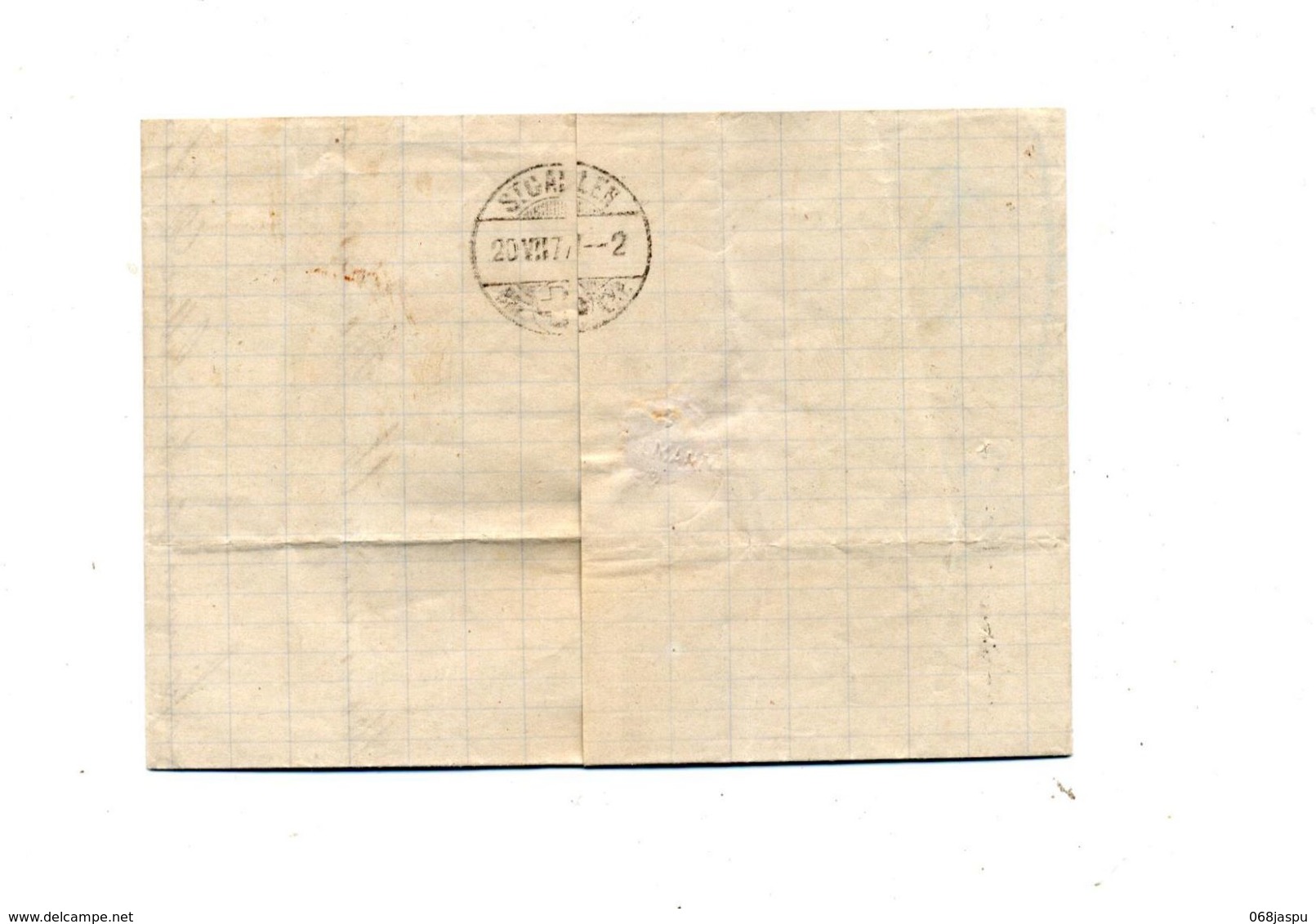 Lettre Cachet Mulhouse Sur Aigle 1877 + Saint Gall - Briefe U. Dokumente