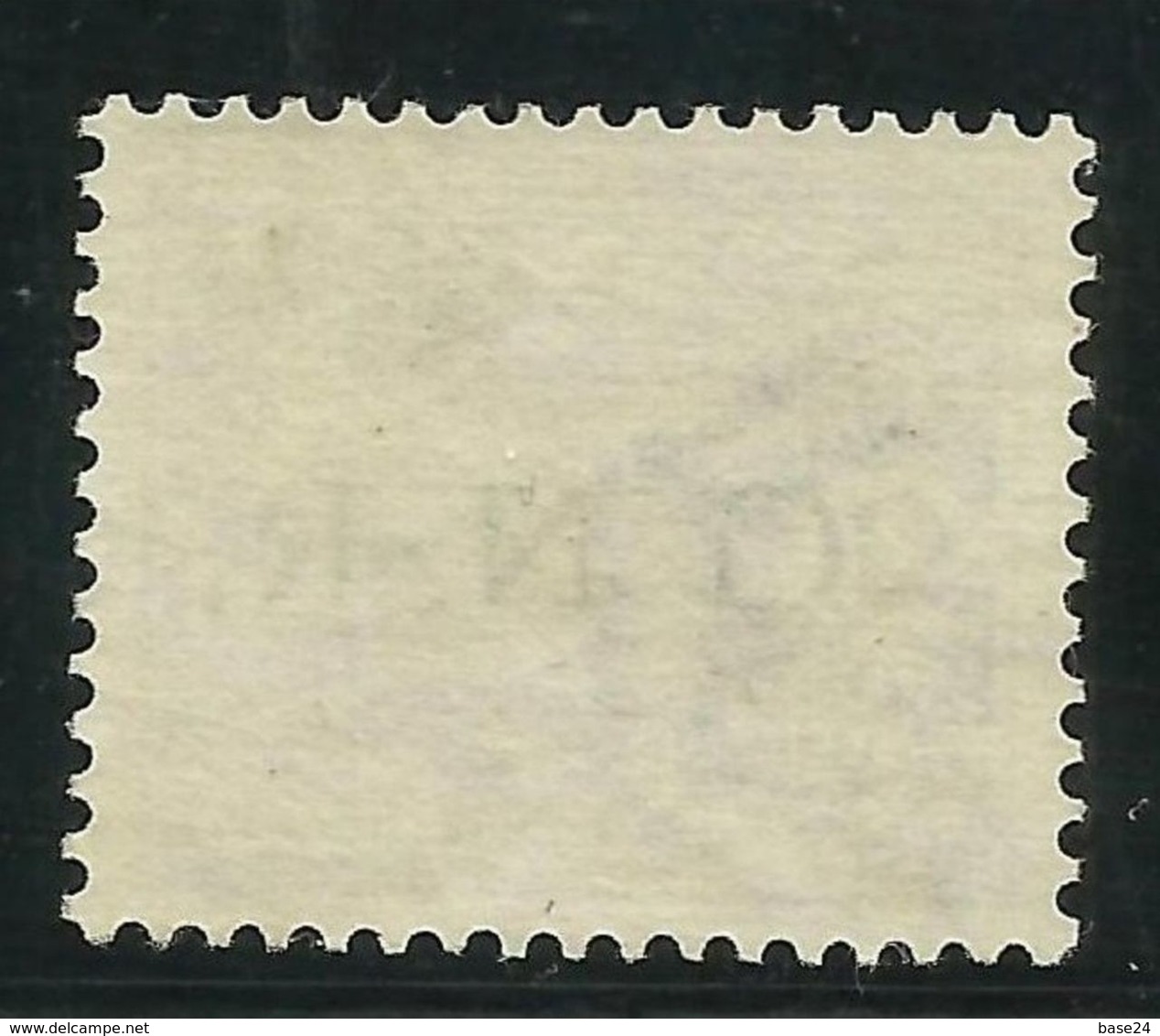 1944 Italia R.S.I. Italy RSI SEGNATASSE GNR 5 Lire Violetto Varietà 'soprastampa Capovolta' (57a) MNH** Non Garantito - Postage Due