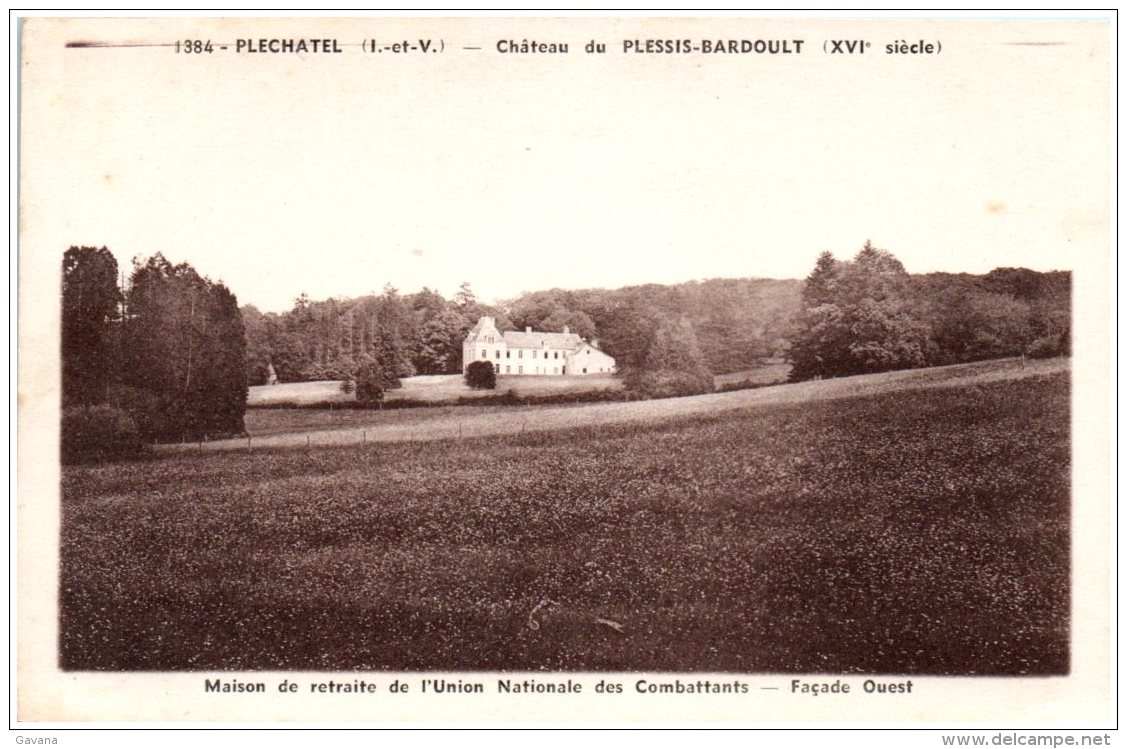 35 PLECHATEL - Chateau Du Plessis-Bardoult - Autres & Non Classés