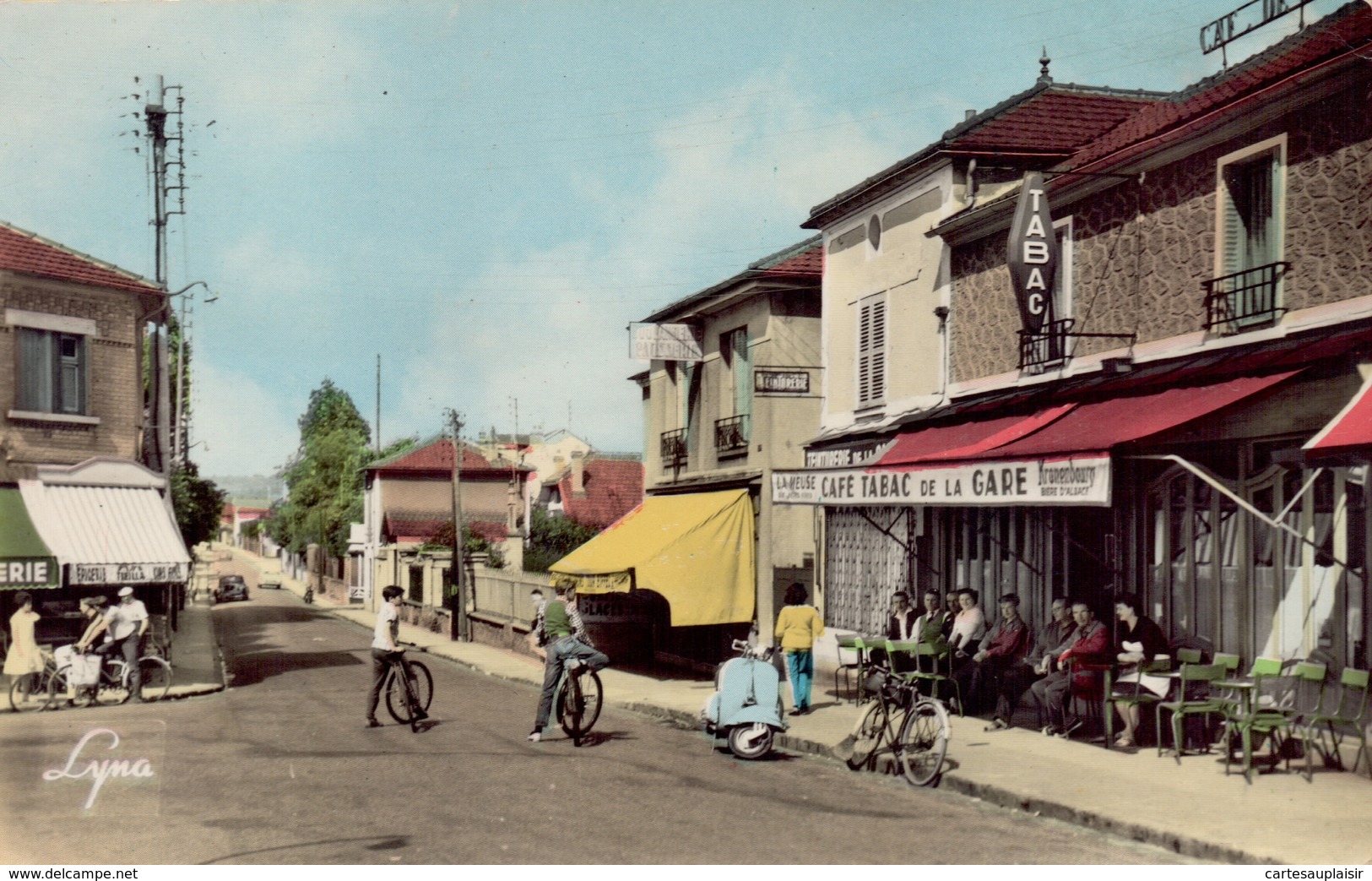 FRANCONVILLE : Le Café-Tabac De La Gare - Franconville