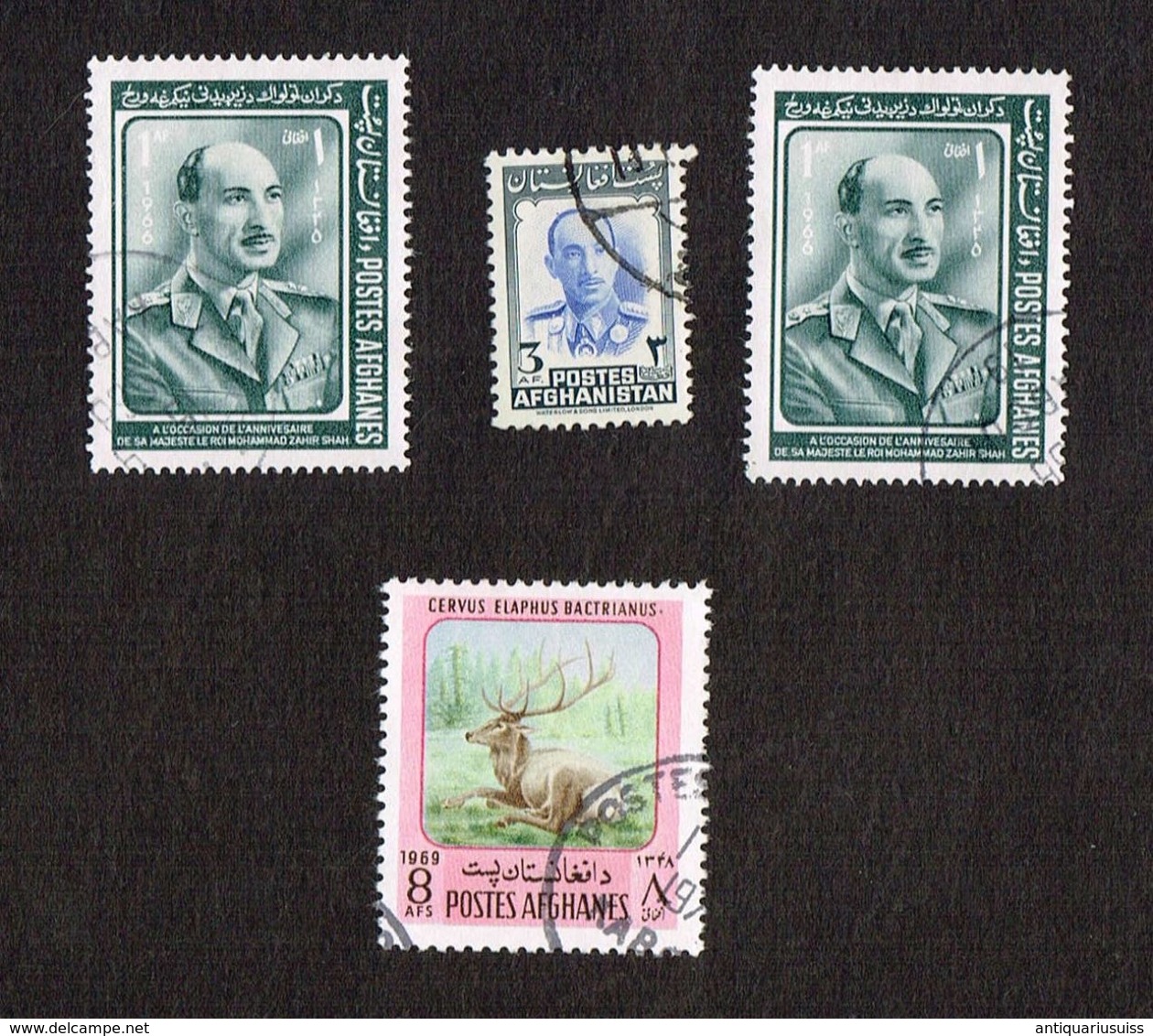 4x Timbres - Postes Afghanistan  - Postes Afghanes - Afghanistan