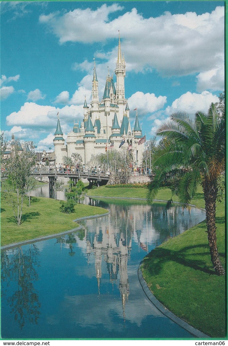 Etats-Unis - Orlando - Walt Disney World - Fairy-Tale Castle - Orlando