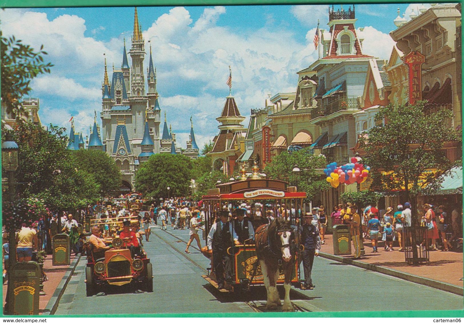 Etats-Unis - Orlando - Walt Disney World - Main Street, U.S.A - Orlando