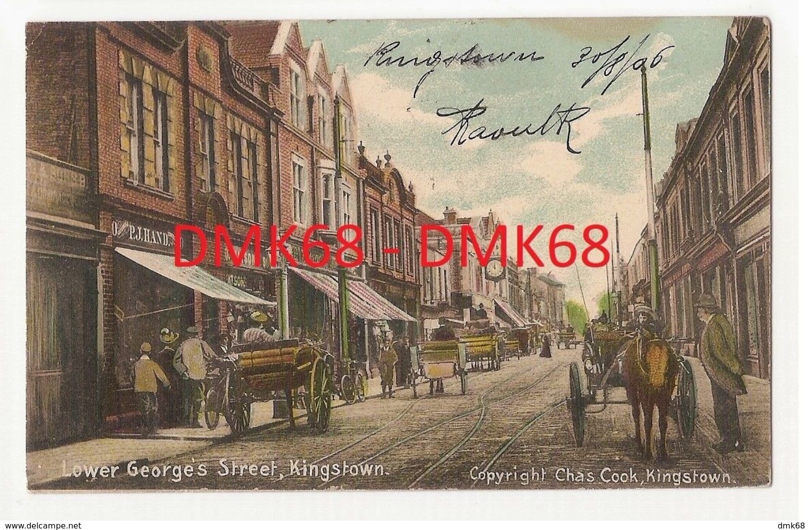 BRITISH WEST INDIES ST VINCENT KINGSTOWN - LOWER GEORGE'S STREET - 1906 ( 2200 ) - Altri & Non Classificati