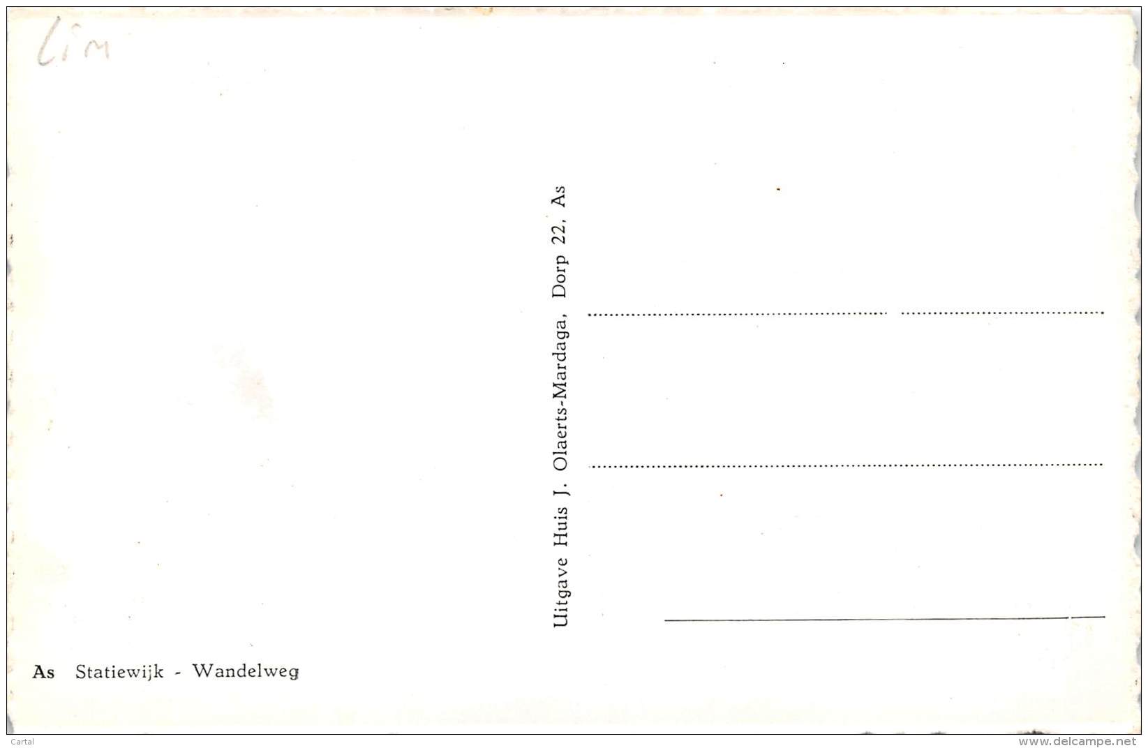 AS - Statiewijk - Wandelweg - As