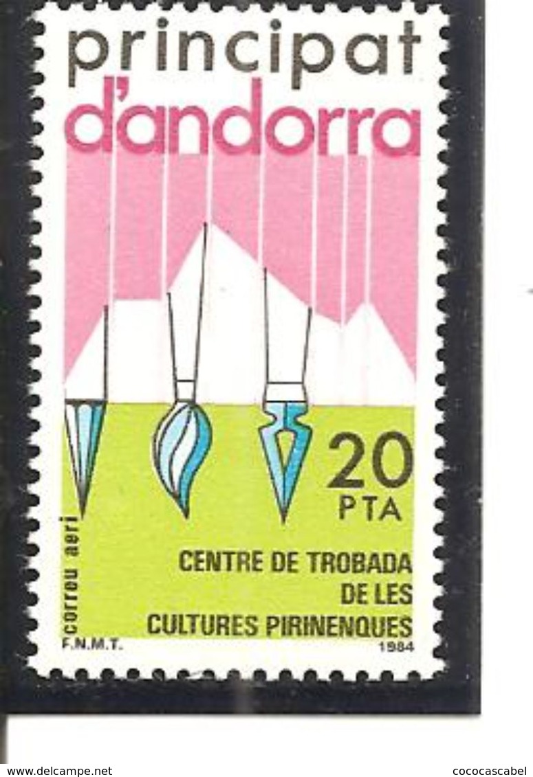 Andorra Española - Edifil 182 - Yvert Aéreo-3 (MNH/**) - Unused Stamps