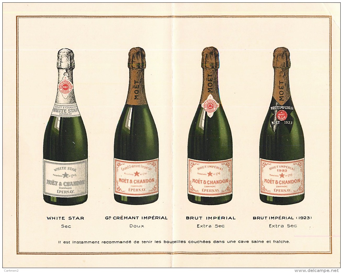 LOT PUBLICITES CHAMPAGNE MOËT-ET-CHANDON CARTE PUBLICITAIRE CARNET EPERNAY VITICULTURE VENDANGE OENOLOGIE MARNE - Champagne & Mousseux