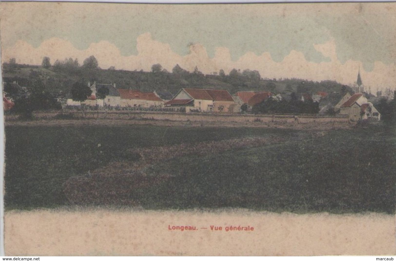 CPA 52 Haute Marne - LONGEAU - Vue Générale - Le Vallinot Longeau Percey