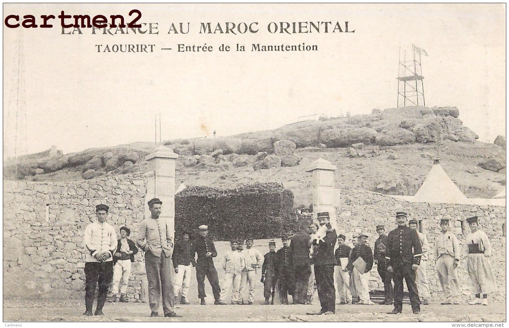 LEGION ETRANGERE GUERRE DU RIF TAOURIRT ENTREE DE LA MANUTENTION LEGIONNAIRE MAROC - Other & Unclassified