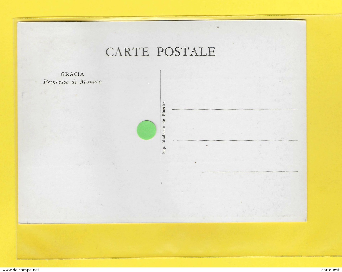 Avril 1956 Carte-Maximum  "GRACIA" Princesse De MONACO  - Grace Kelly Mariage Rainier III - Maximum Cards