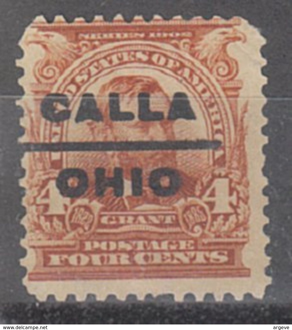 USA Precancel Vorausentwertung Preo, Locals Ohio, Calla 303-L-1 E - Vorausentwertungen