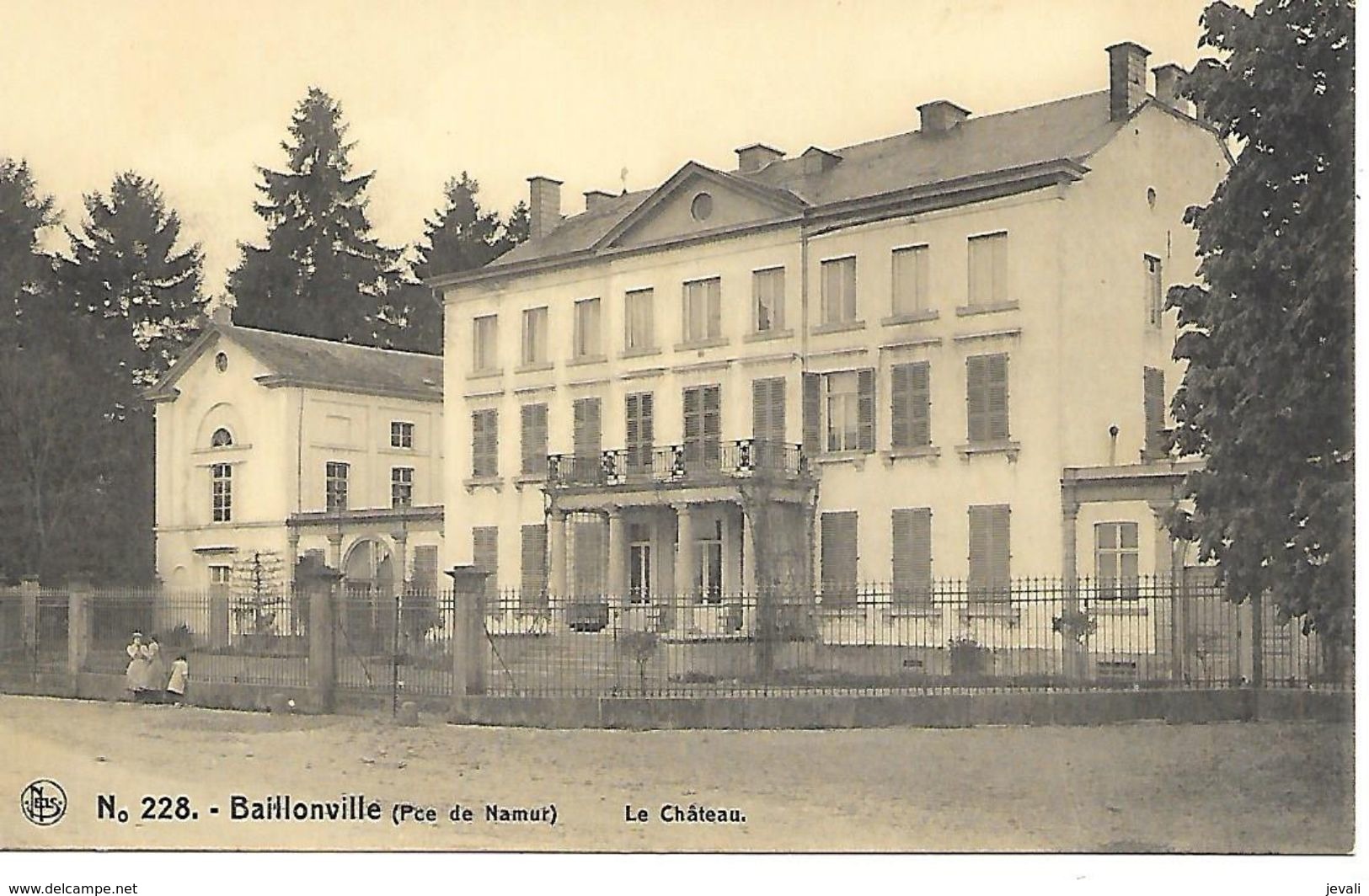 CPA / PK / AK   -  BAILLONVILLE   Le Château - Somme-Leuze