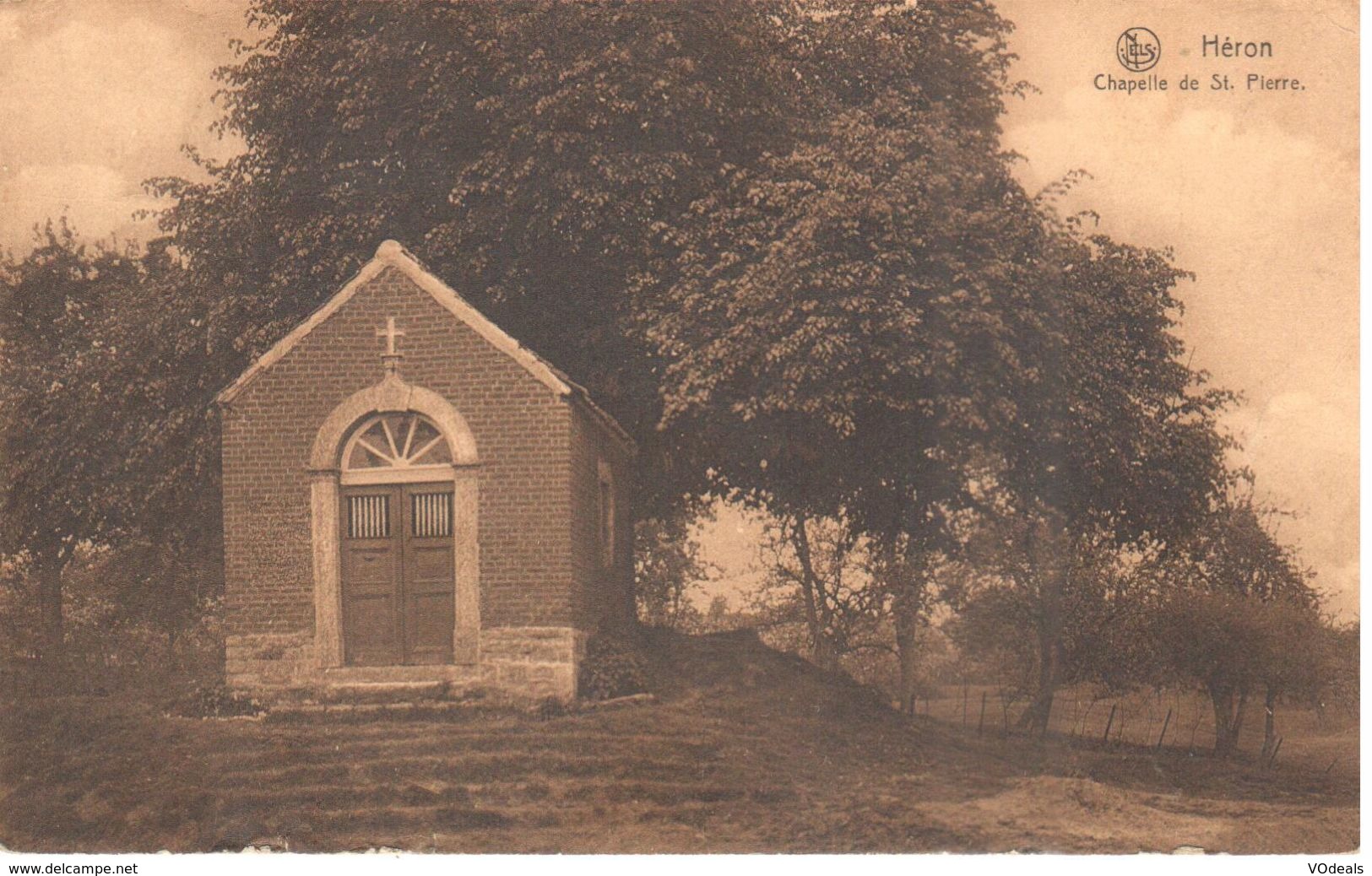 Heron - CPA - Chapelle De Saint Pierre - Héron