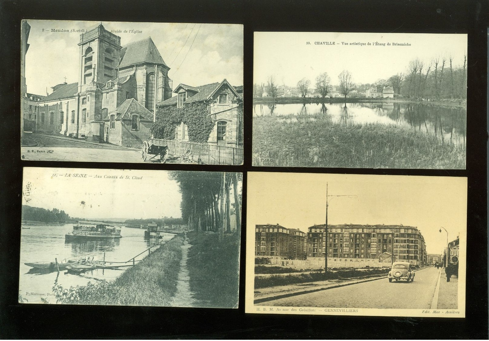 Beau Lot De 60 Cartes Postales De France  Hauts - De - Seine  Mooi Lot Van 60 Postkaarten Van Frankrijk ( 91) - 60 Scans - 5 - 99 Cartes