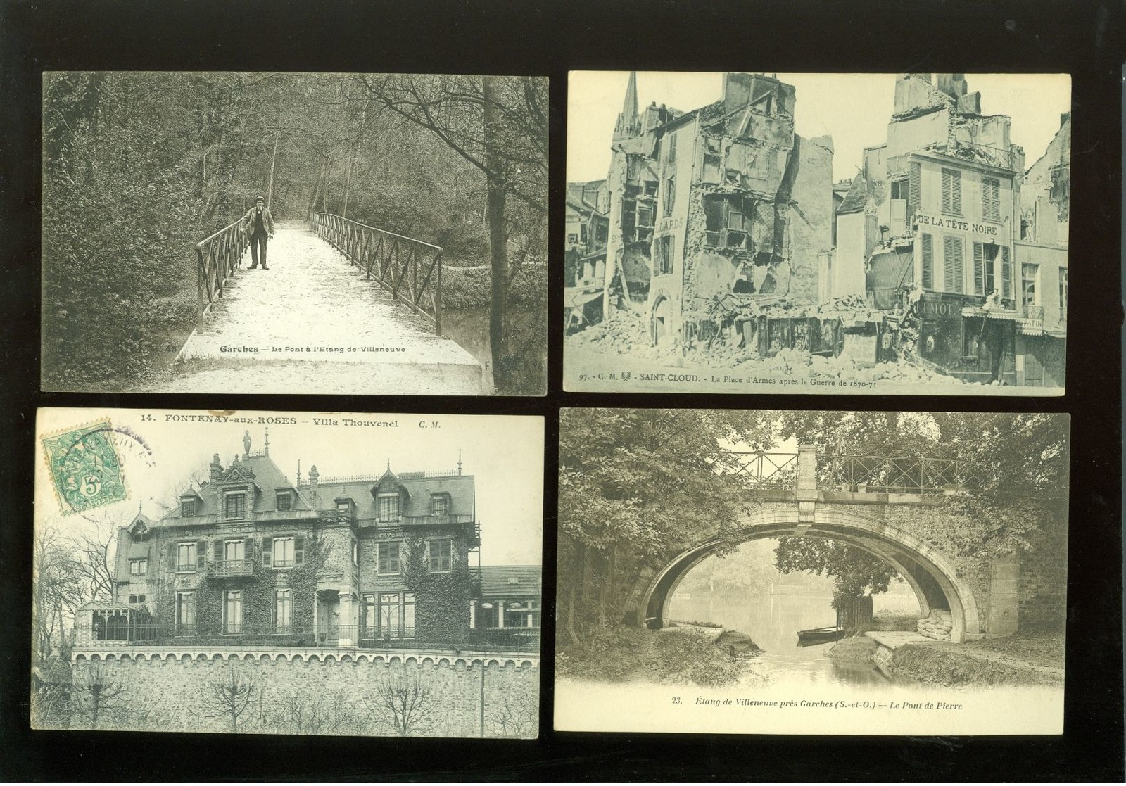 Beau lot de 60 cartes postales de France  Hauts - de - Seine  Mooi lot van 60 postkaarten van Frankrijk ( 91) - 60 scans