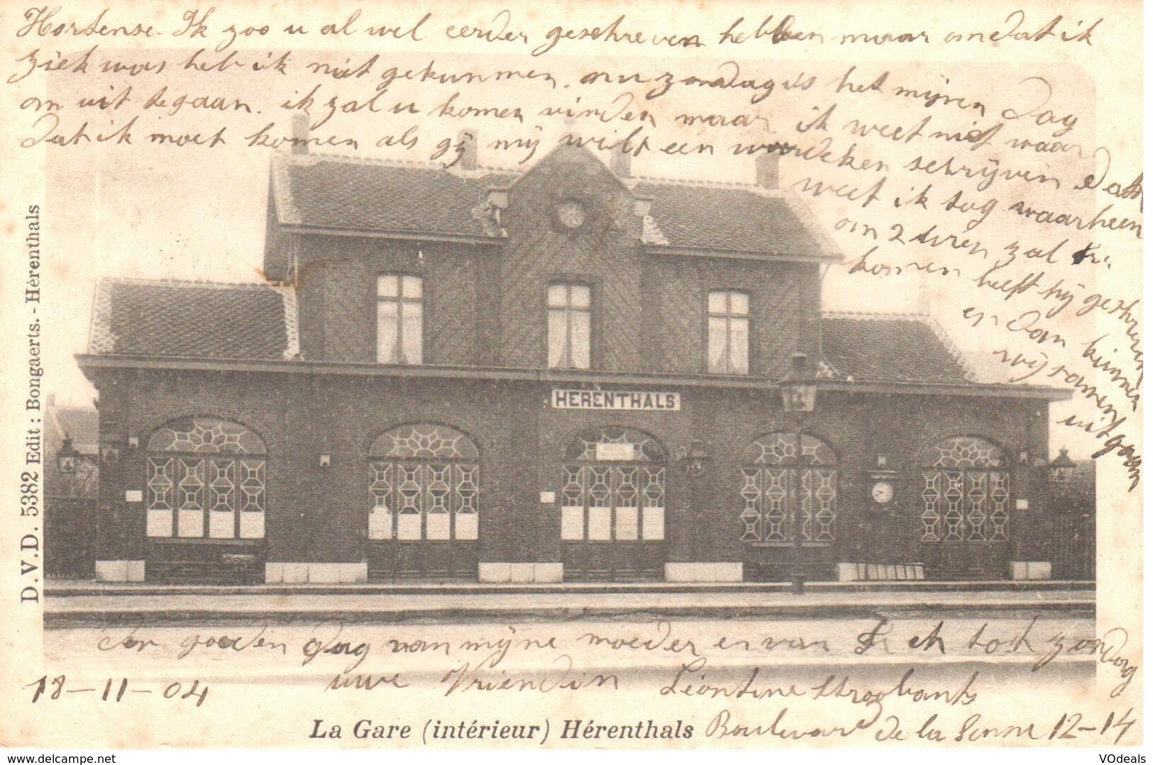 Herentals - CPA - Herenthals - La Gare - Interieur - Herentals