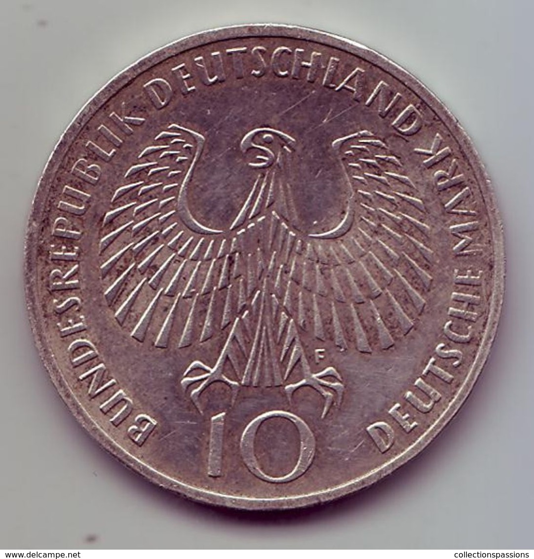 - ALLEMAGNE - 10 Deutsche Mark 1972 - Jeux Olympiques De Munich - Argent - - Commémoratives