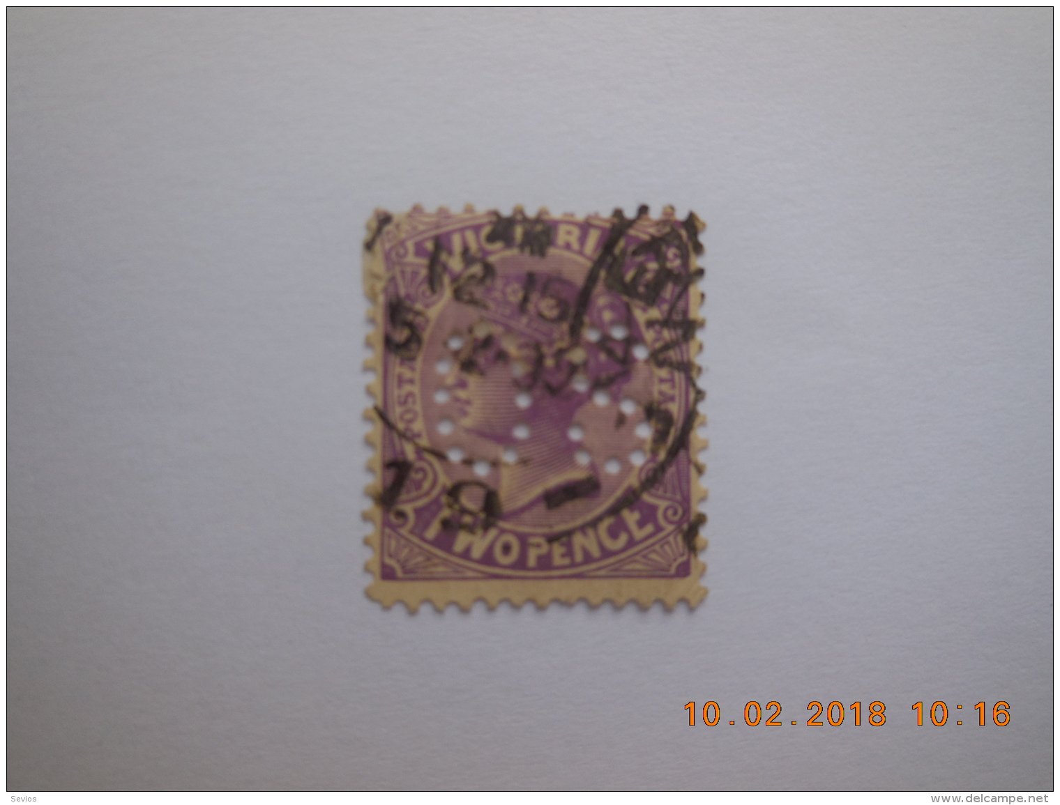 Sevios / Austalia / Victoria / Stamp **, *, (*) Or Used - Used Stamps