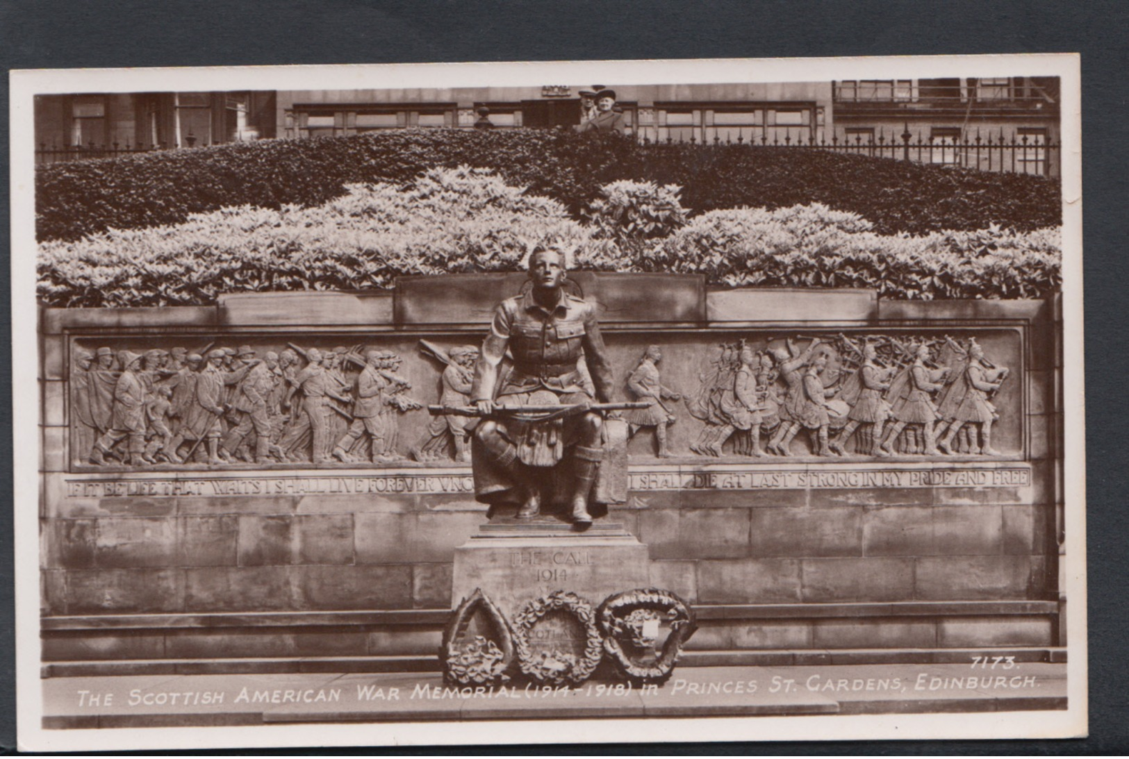 Scotland Postcard - The Scottish American War Memorial In Princes St Gardens, Edinburgh  DC1492 - Midlothian/ Edinburgh