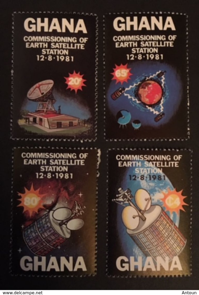 Ghana 1981 Earth Satellite Station - Ghana (1957-...)