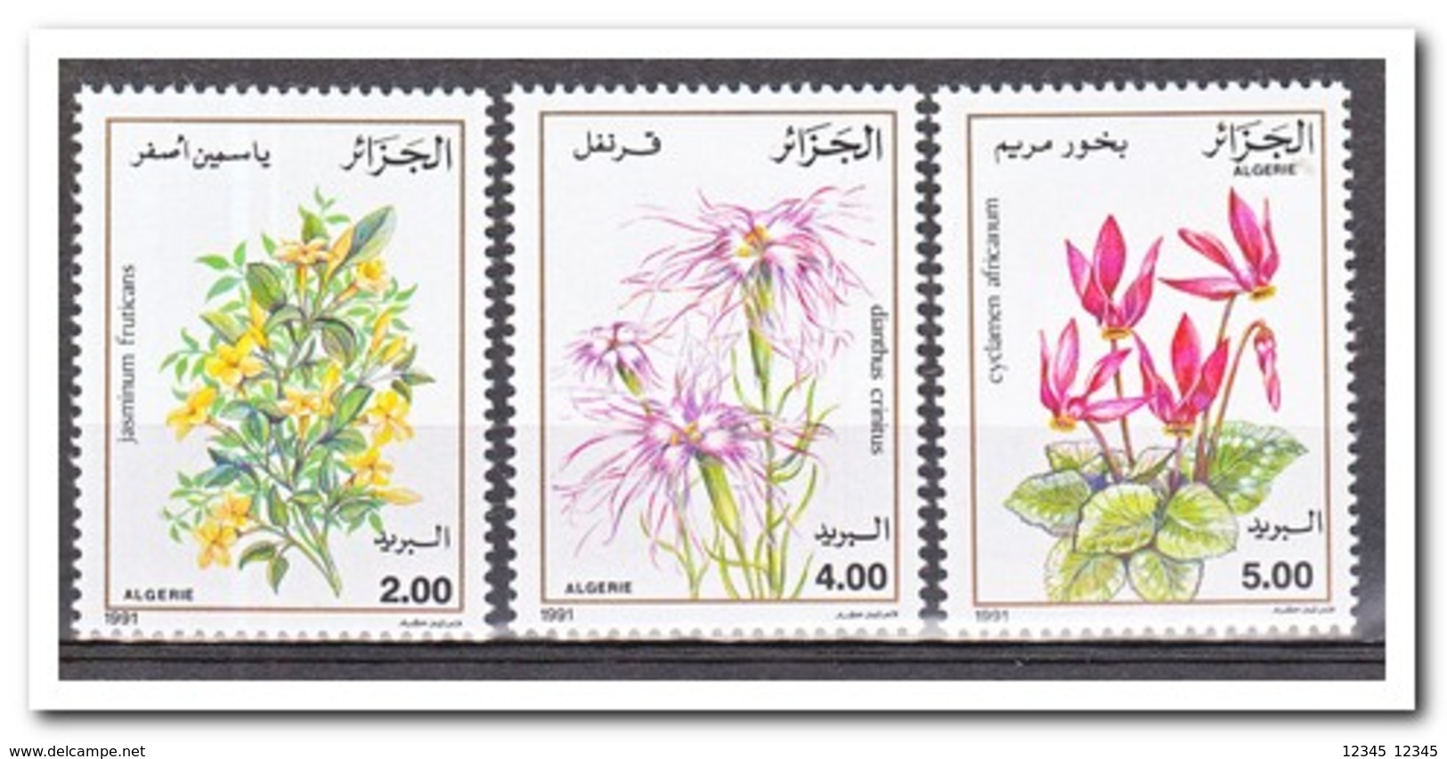 Algerije 1991, Postfris MNH, Flowers - Algerije (1962-...)