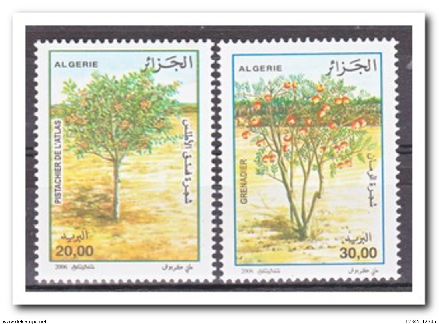 Algerije 2006, Postfris MNH, Trees - Algerije (1962-...)